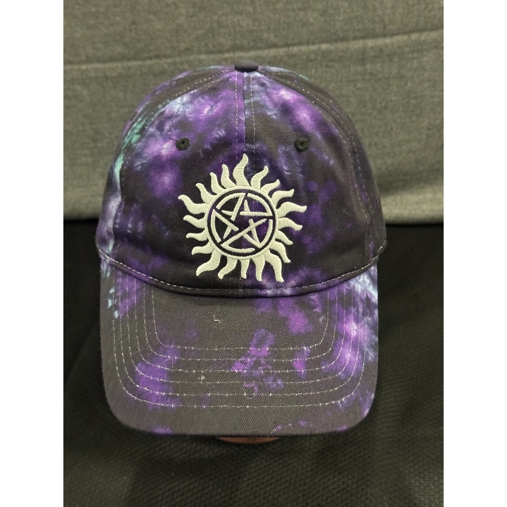 Supernatural Join The Hunt Baseball Cap Boys One Size Anti-Possession Symbol Hat